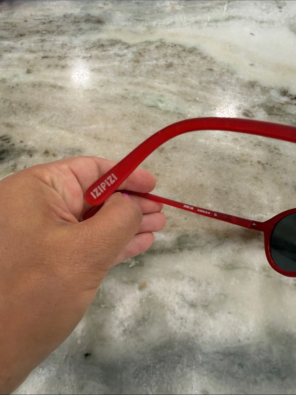 Izipizi Kids junior sun Red Round Sunglasses